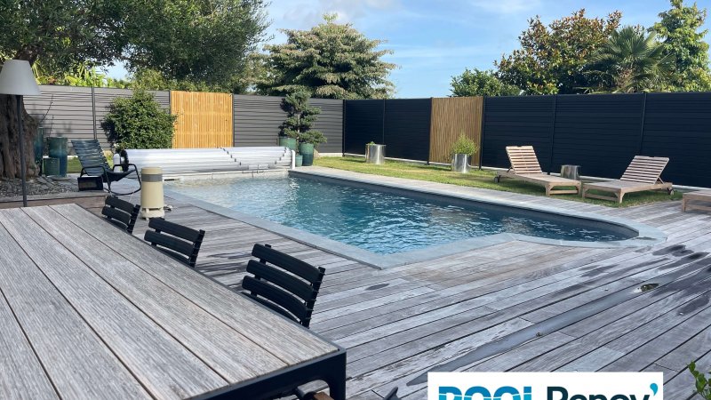 RÉNOVATION D'UNE PISCINE À PLESCOP